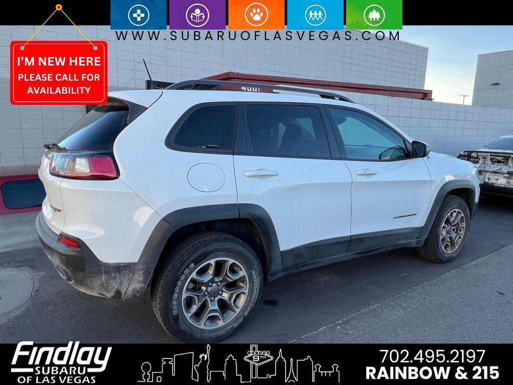 used 2021 Jeep Cherokee car, priced at $19,533