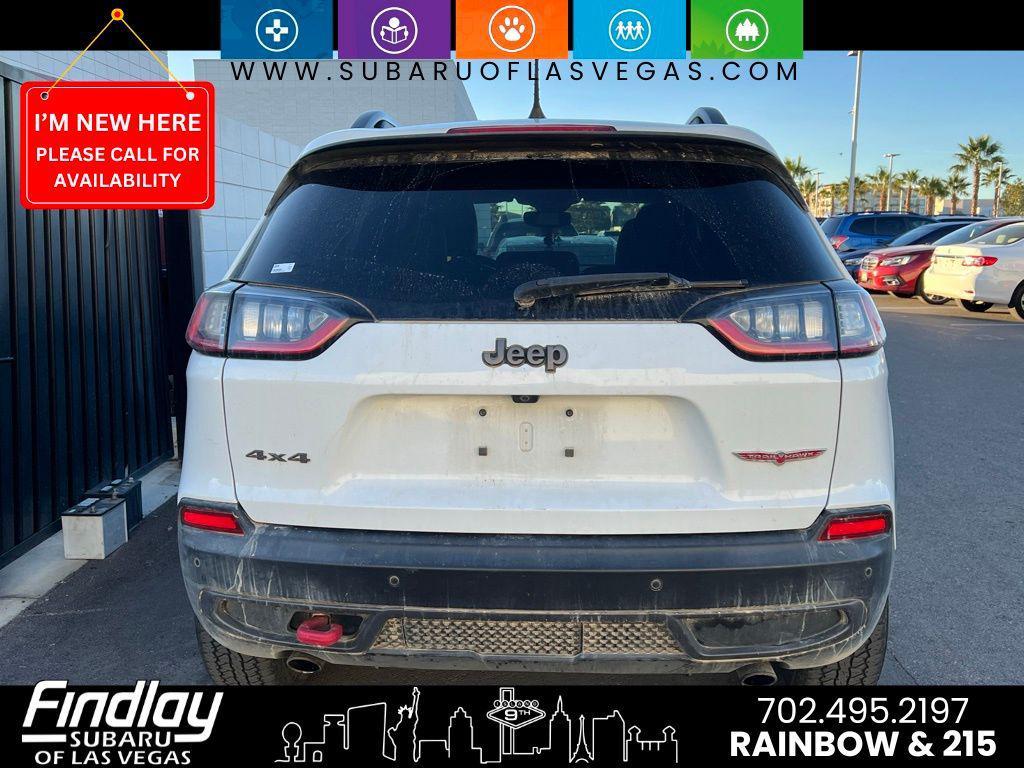 used 2021 Jeep Cherokee car, priced at $19,533