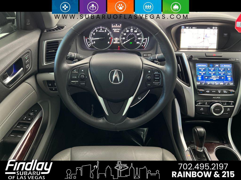 used 2015 Acura TLX car, priced at $15,286