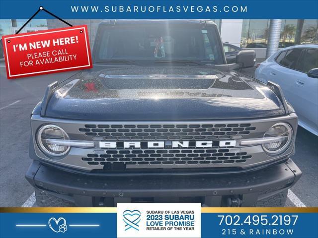 used 2023 Ford Bronco car, priced at $45,566