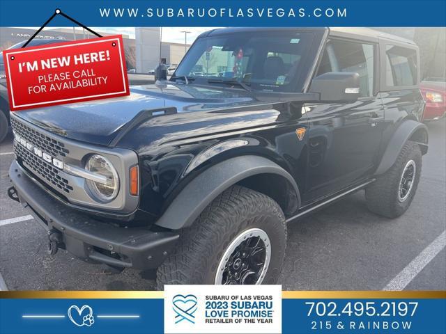 used 2023 Ford Bronco car, priced at $45,566