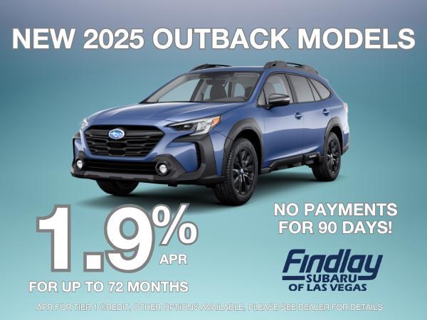 new 2025 Subaru Outback car, priced at $41,204
