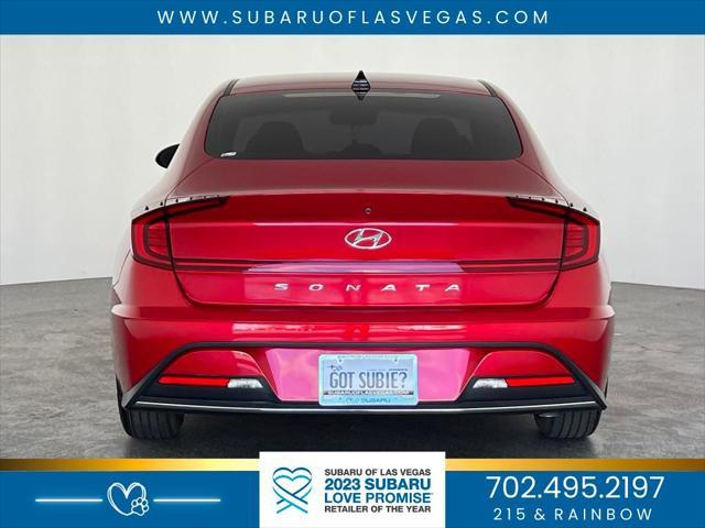 used 2021 Hyundai Sonata car, priced at $19,261