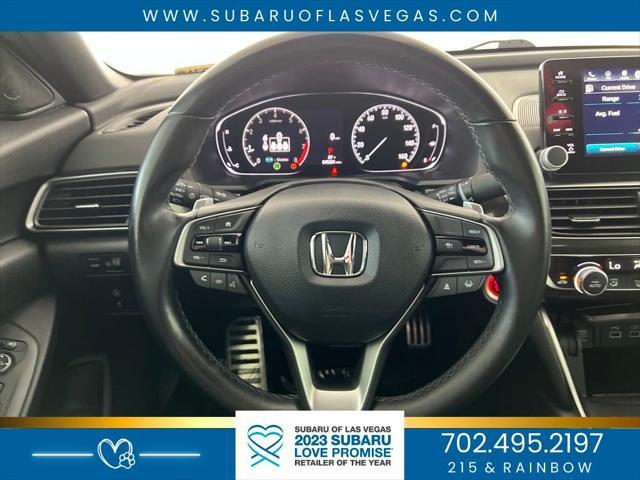 used 2021 Honda Accord car, priced at $24,552