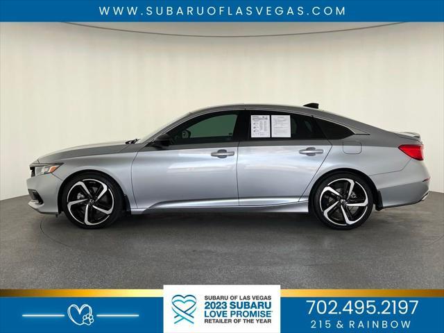 used 2021 Honda Accord car, priced at $24,552