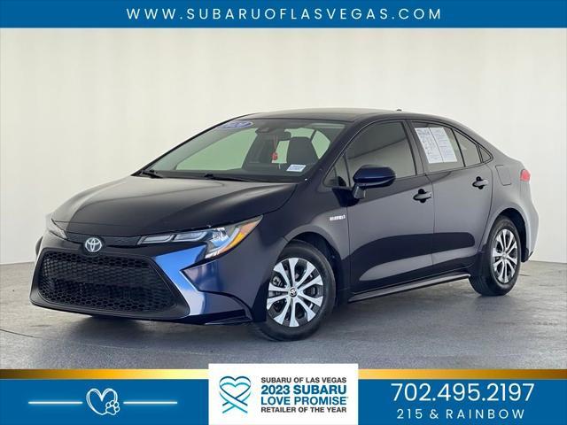 used 2020 Toyota Corolla Hybrid car, priced at $20,106