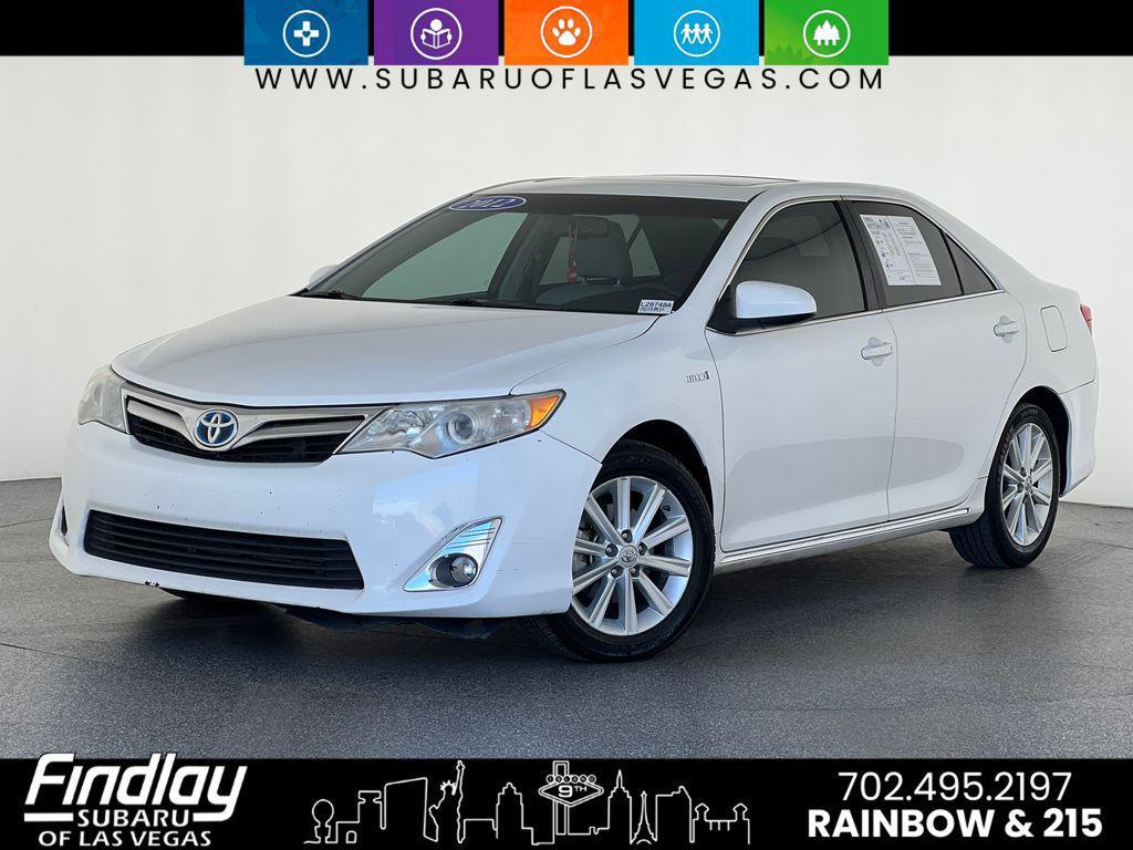 used 2012 Toyota Camry Hybrid car, priced at $13,067