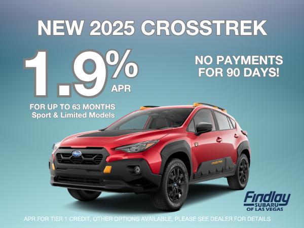 new 2025 Subaru Crosstrek car, priced at $32,677