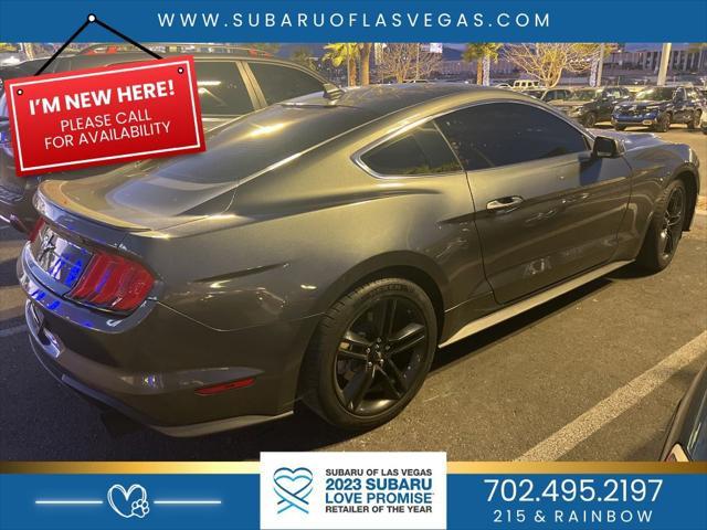 used 2020 Ford Mustang car, priced at $21,137