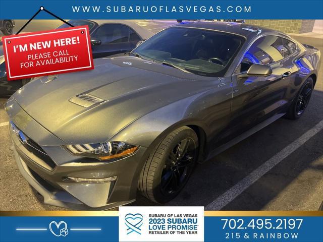 used 2020 Ford Mustang car, priced at $21,137