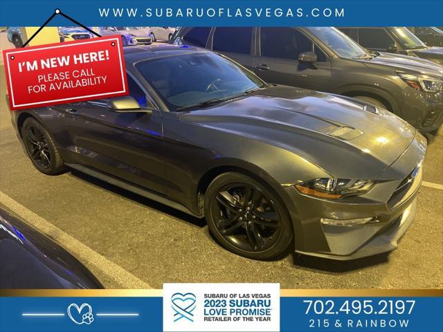 used 2020 Ford Mustang car, priced at $21,137