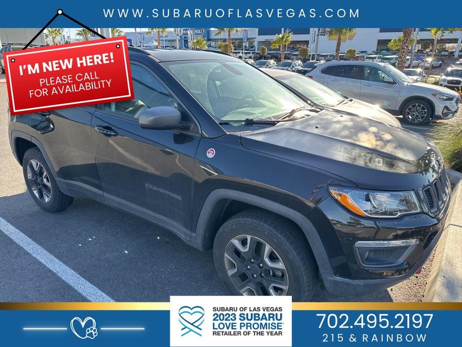 used 2018 Jeep Compass car, priced at $20,854