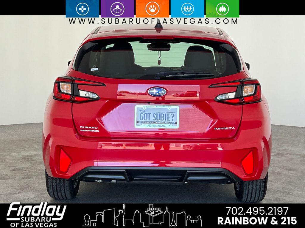 new 2025 Subaru Impreza car, priced at $25,774