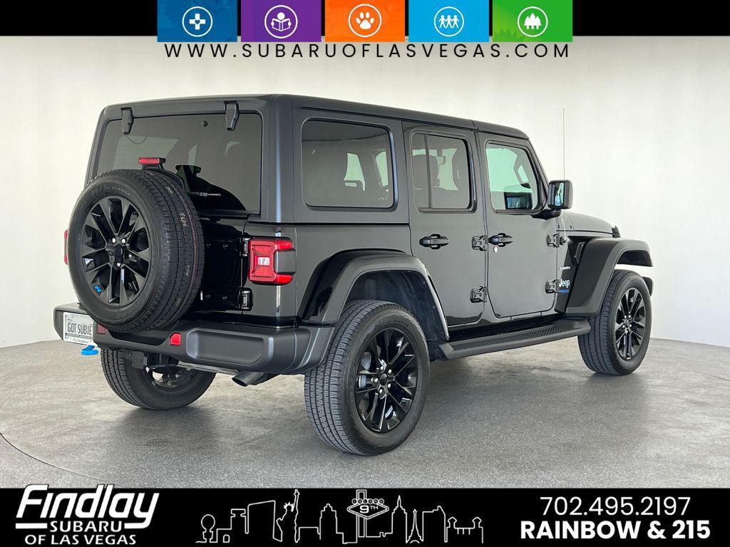 used 2022 Jeep Wrangler Unlimited 4xe car, priced at $31,948