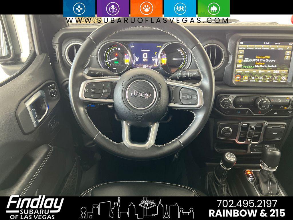 used 2022 Jeep Wrangler Unlimited 4xe car, priced at $31,948