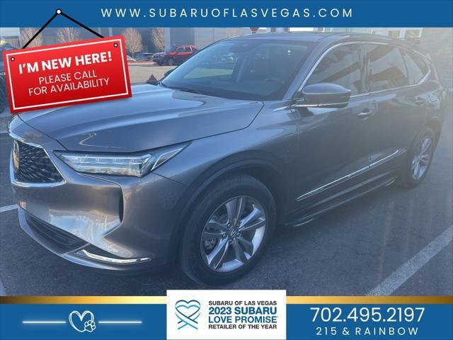 used 2022 Acura MDX car, priced at $39,449