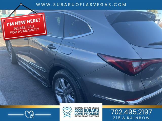 used 2022 Acura MDX car, priced at $39,449