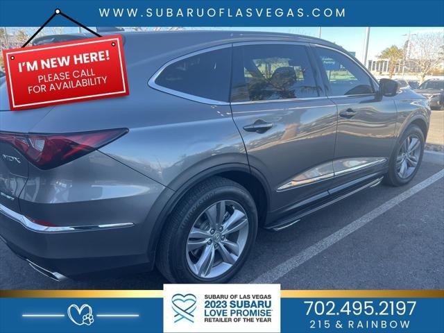 used 2022 Acura MDX car, priced at $39,449