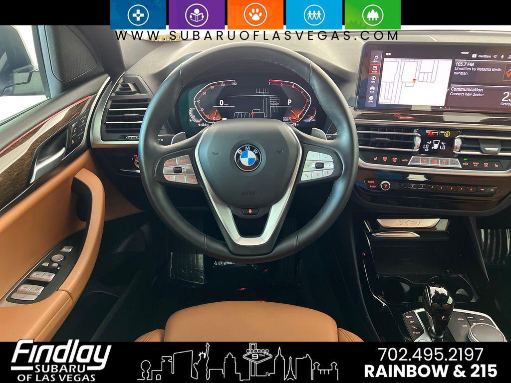 used 2023 BMW X3 car, priced at $29,250