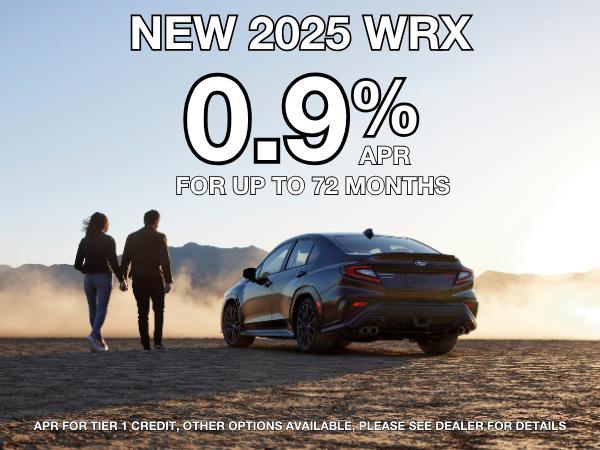 new 2025 Subaru WRX car, priced at $40,889