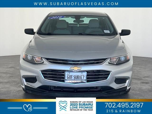 used 2016 Chevrolet Malibu car, priced at $13,447