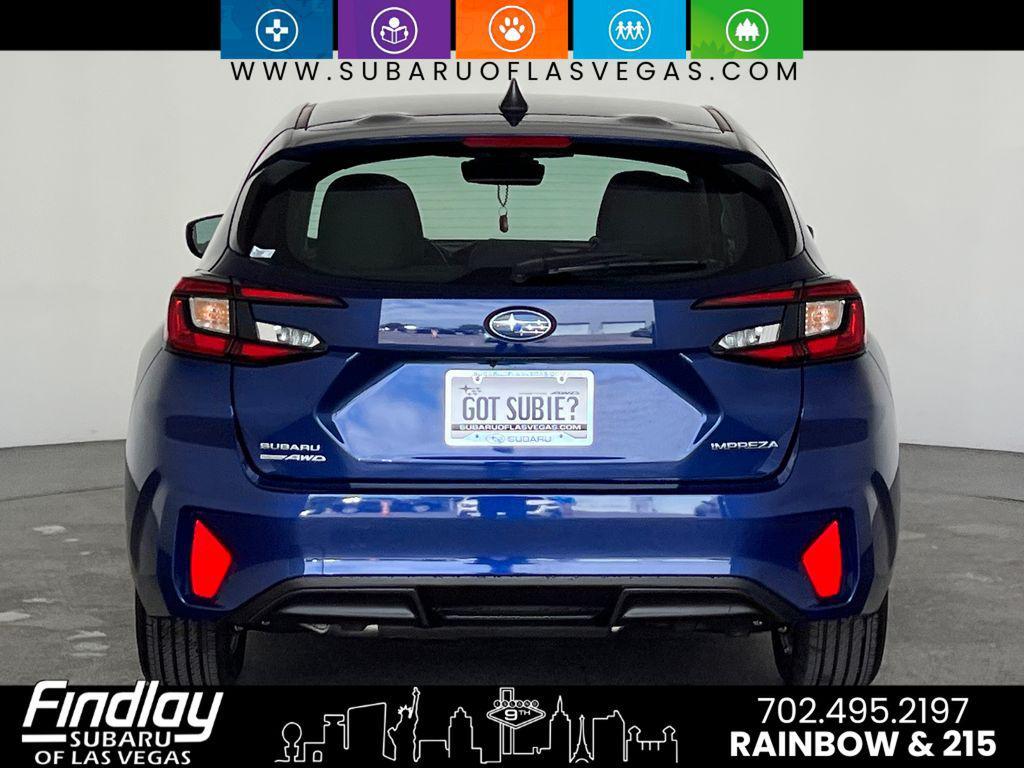 new 2025 Subaru Impreza car, priced at $25,179