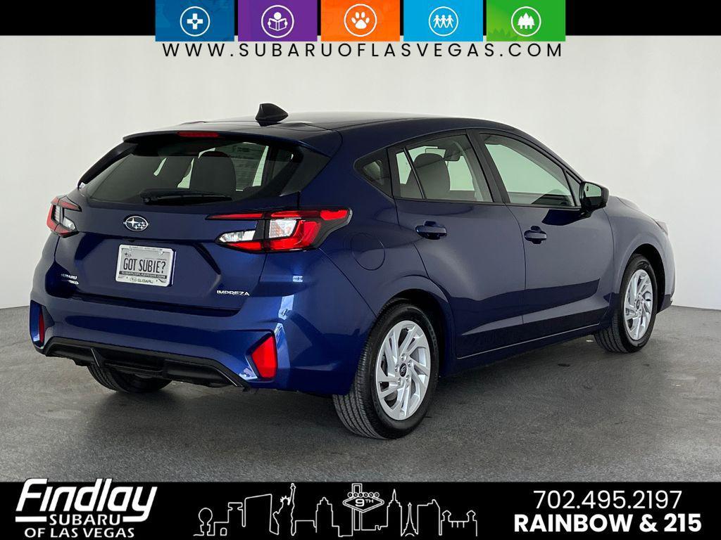 new 2025 Subaru Impreza car, priced at $25,179