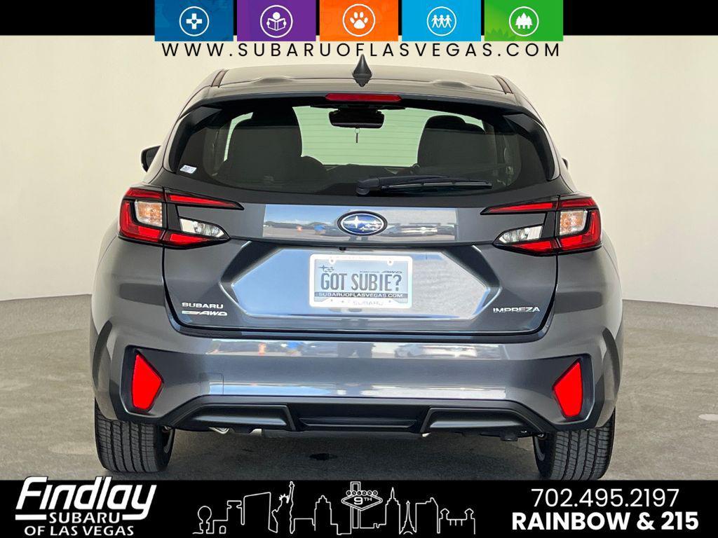 new 2025 Subaru Impreza car, priced at $28,495