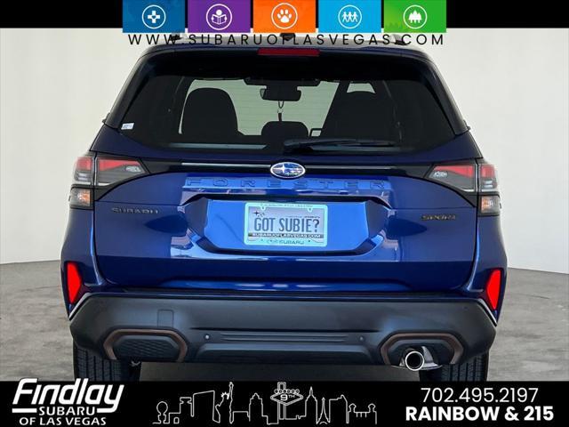 new 2025 Subaru Forester car, priced at $39,712