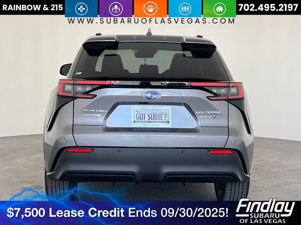 new 2025 Subaru Solterra car, priced at $39,412
