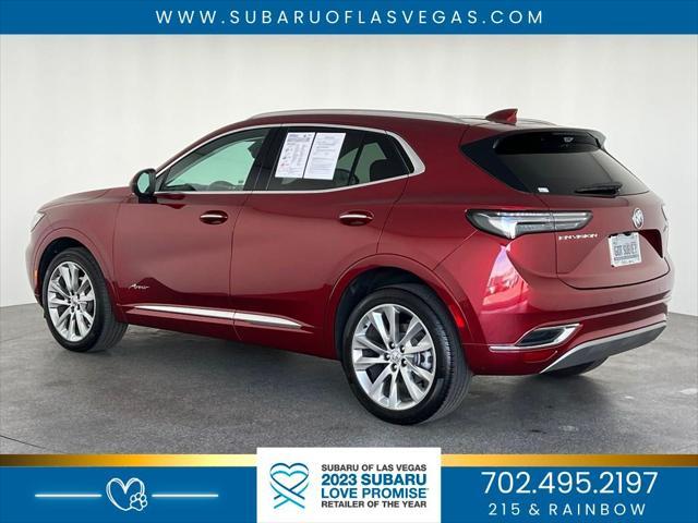 used 2023 Buick Envision car, priced at $35,476