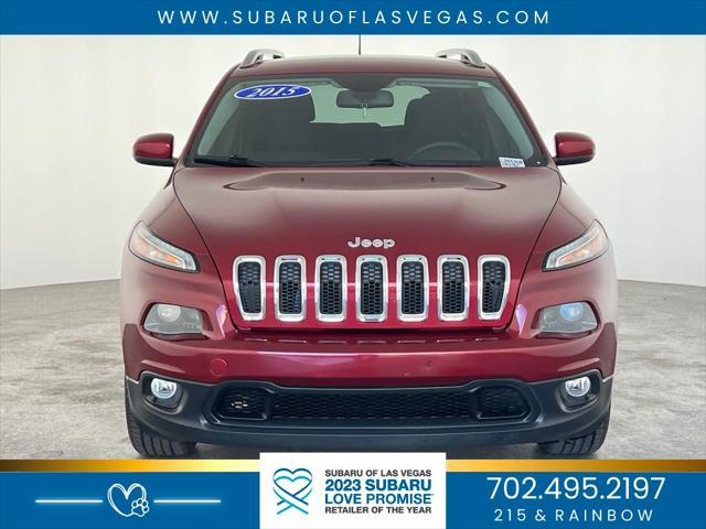 used 2015 Jeep Cherokee car, priced at $13,454