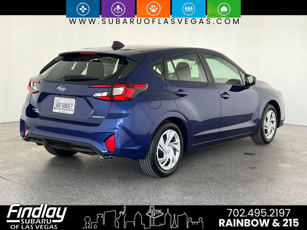 new 2025 Subaru Impreza car, priced at $25,445