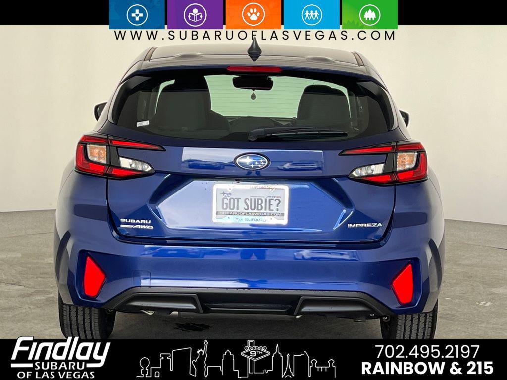 new 2025 Subaru Impreza car, priced at $25,445