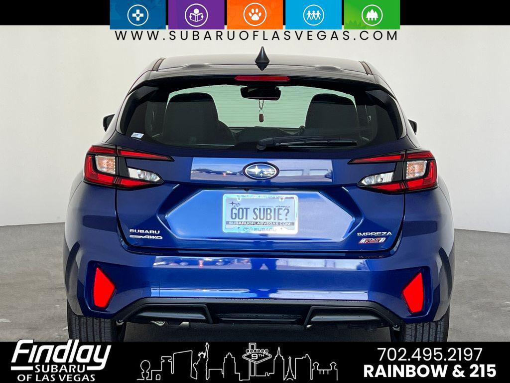 new 2025 Subaru Impreza car, priced at $32,098