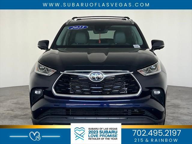 used 2023 Toyota Highlander car, priced at $40,500