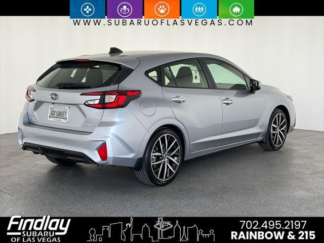 new 2025 Subaru Impreza car, priced at $27,718