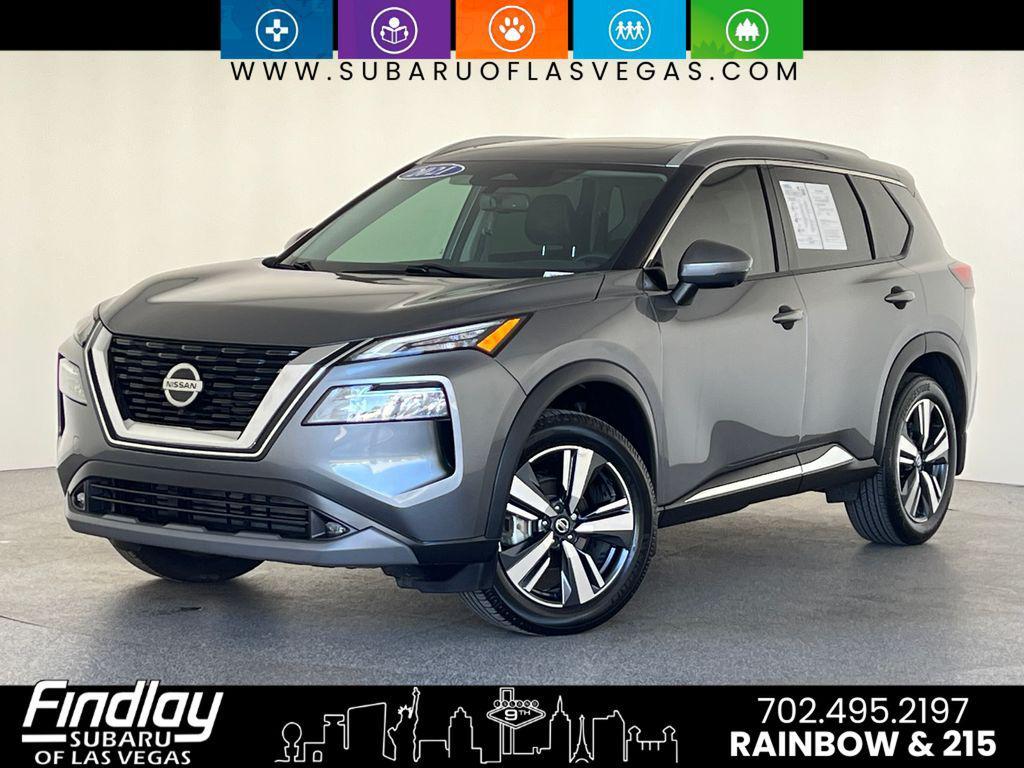 used 2021 Nissan Rogue car, priced at $23,519