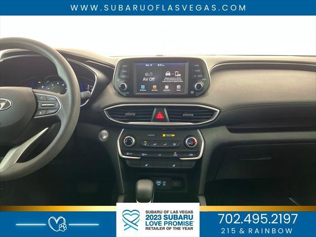 used 2019 Hyundai Santa Fe car, priced at $18,674