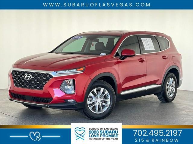 used 2019 Hyundai Santa Fe car, priced at $18,674