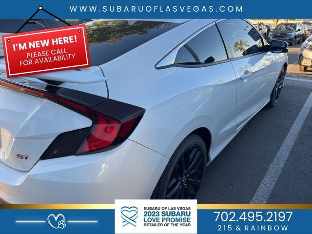 used 2020 Honda Civic Si car, priced at $24,499