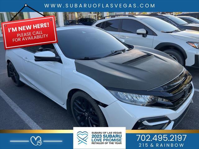 used 2020 Honda Civic Si car, priced at $24,499