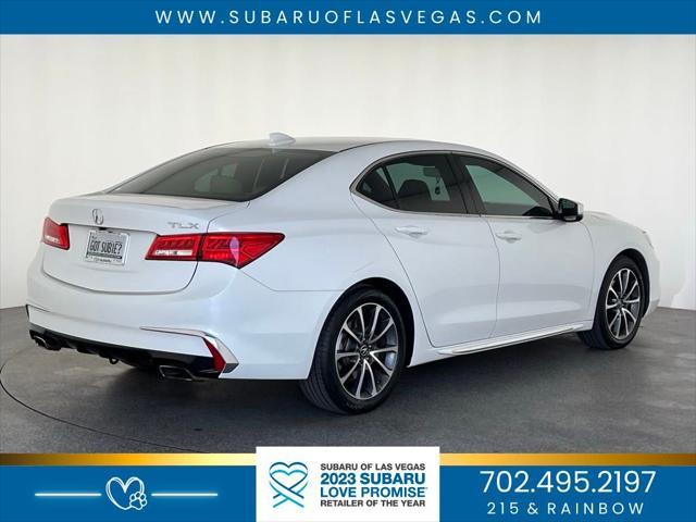 used 2018 Acura TLX car, priced at $24,071