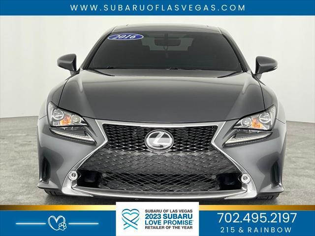 used 2016 Lexus RC 350 car, priced at $30,037