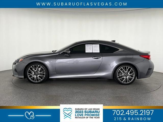 used 2016 Lexus RC 350 car, priced at $30,037