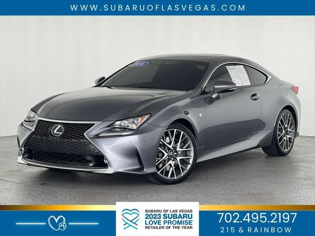 used 2016 Lexus RC 350 car, priced at $30,037