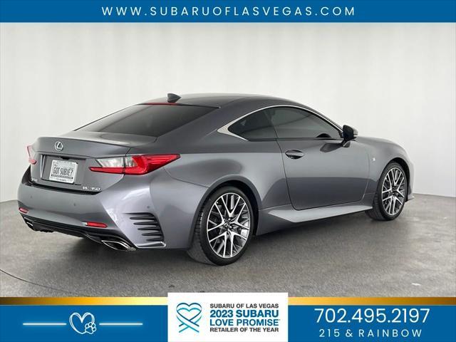 used 2016 Lexus RC 350 car, priced at $30,037