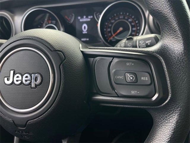 used 2021 Jeep Wrangler car, priced at $25,000
