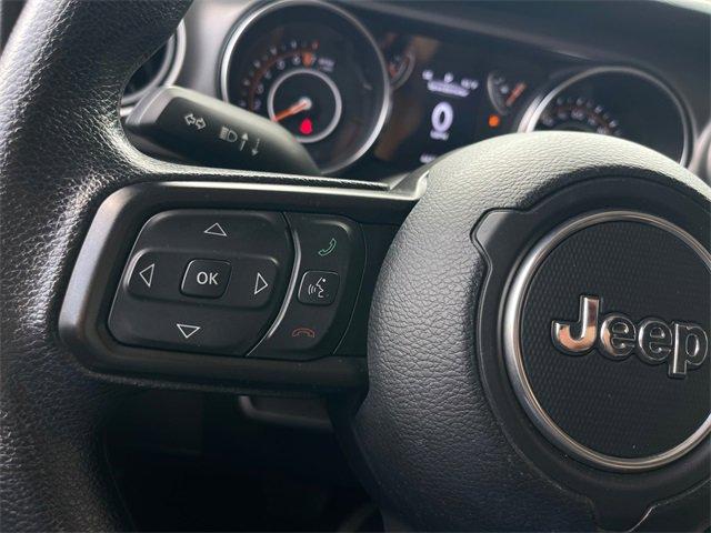 used 2021 Jeep Wrangler car, priced at $25,000