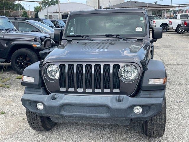 used 2021 Jeep Wrangler car, priced at $25,000